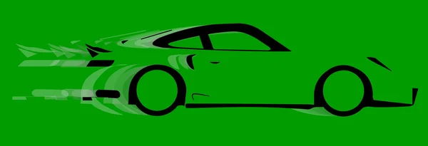 Fast Car Logo — Stock Vector