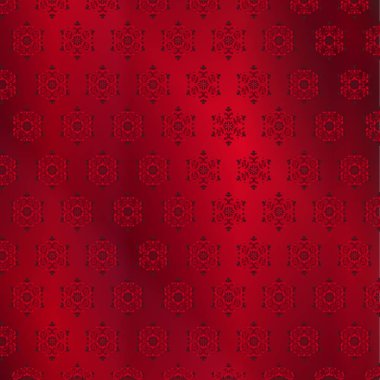 Kırmızı kar tanesi desen arka plan
