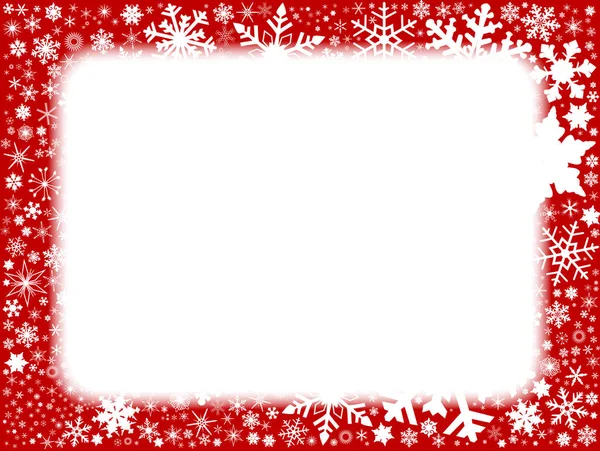 Vánoční červené pozadí — Stockový vektor