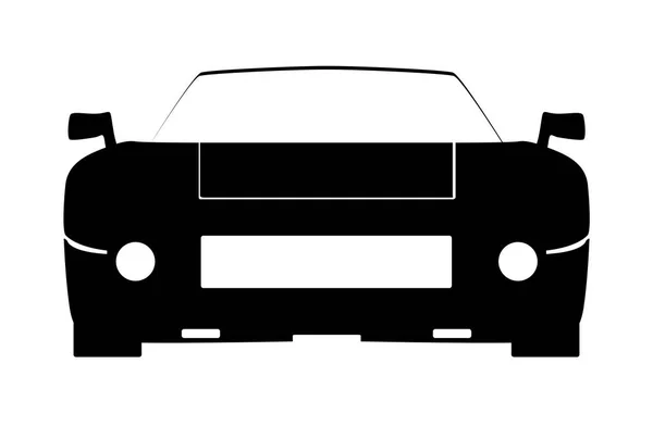 Race auto pictogram — Stockvector