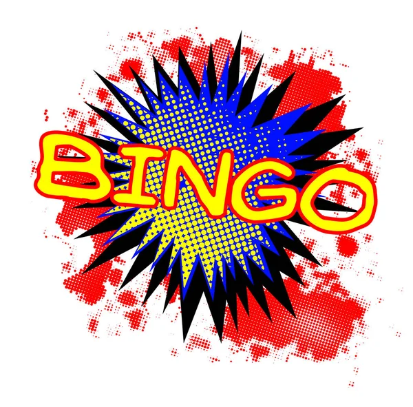 Bingo-Ausrufezeichen — Stockvektor