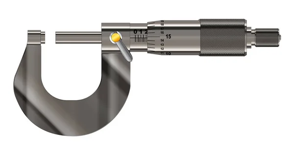 Micrómetro de instrumento de precisión — Archivo Imágenes Vectoriales