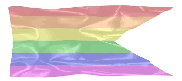 Gay trots vlag — Stockvector