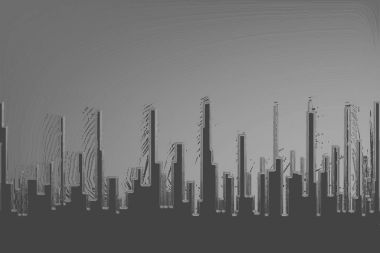 Gri Grunge şehir arka plan