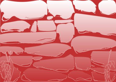 Kırmızı taş zemin