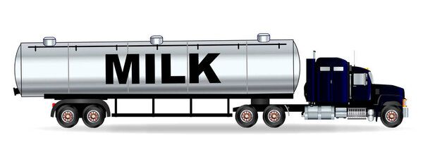 Milk Tanker Truck