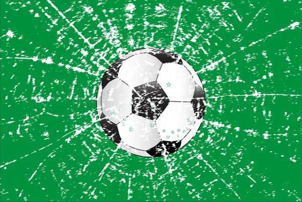 Splatter Style Football — Stock Vector