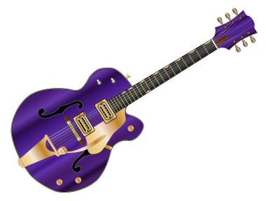 C ve W elektro gitar