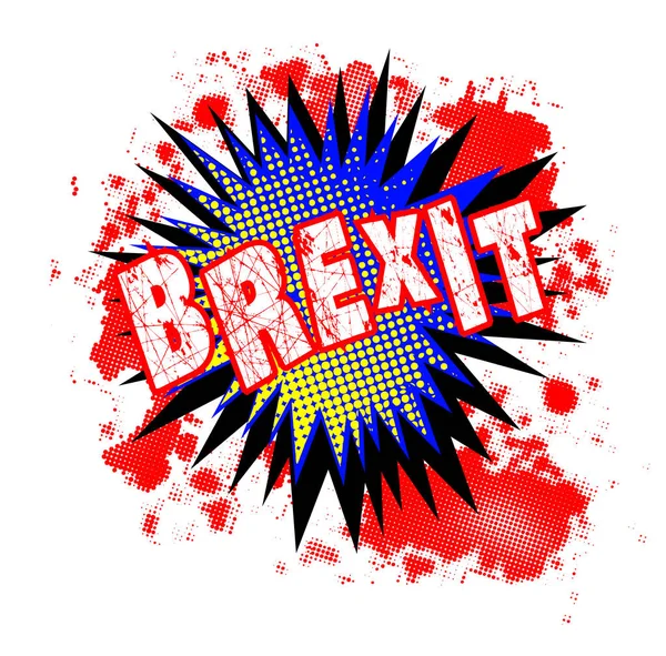Brexit Exclamation BD — Image vectorielle