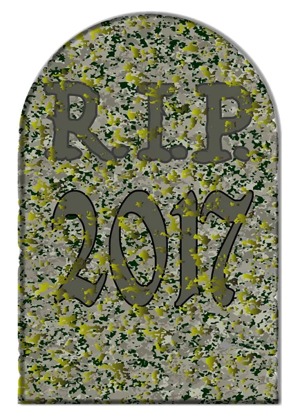 Rest in Peace 2017 — Stock Vector