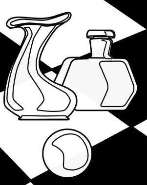 Tablo üst soyut