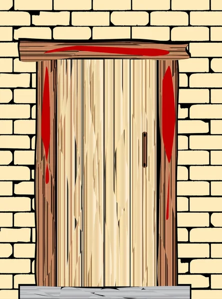 Une porte de Pâque — Image vectorielle