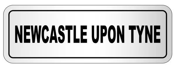 Newcastle upon Tyne City Nameplate —  Vetores de Stock