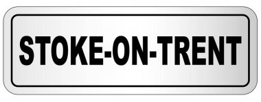 Stoke On Trent şehir tabela
