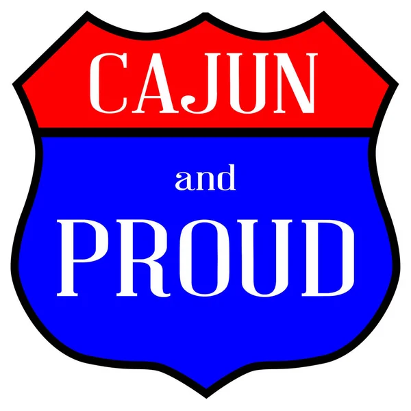 Cajun και περήφανος — Διανυσματικό Αρχείο