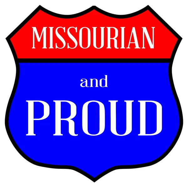 Missourian et fier — Image vectorielle