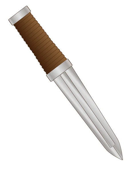 Traditional Scottish and Irish Dagger — ストックベクタ