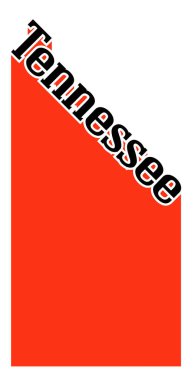 Tennessee Eyaleti Açı Gölge Metni