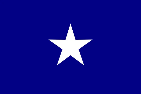 La bandera azul de Bonnie — Vector de stock