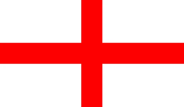 Saint George Drapeau d'Angleterre — Image vectorielle