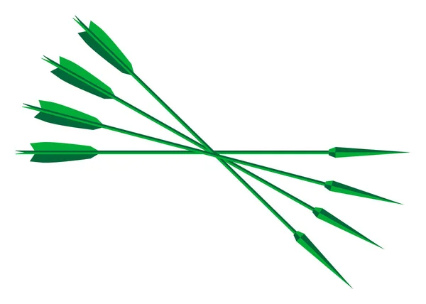 Robin Hood Lincol Green Arrows — Stockový vektor