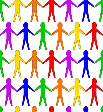Lgbt Kesme İnsanlar Kusursuz Desen