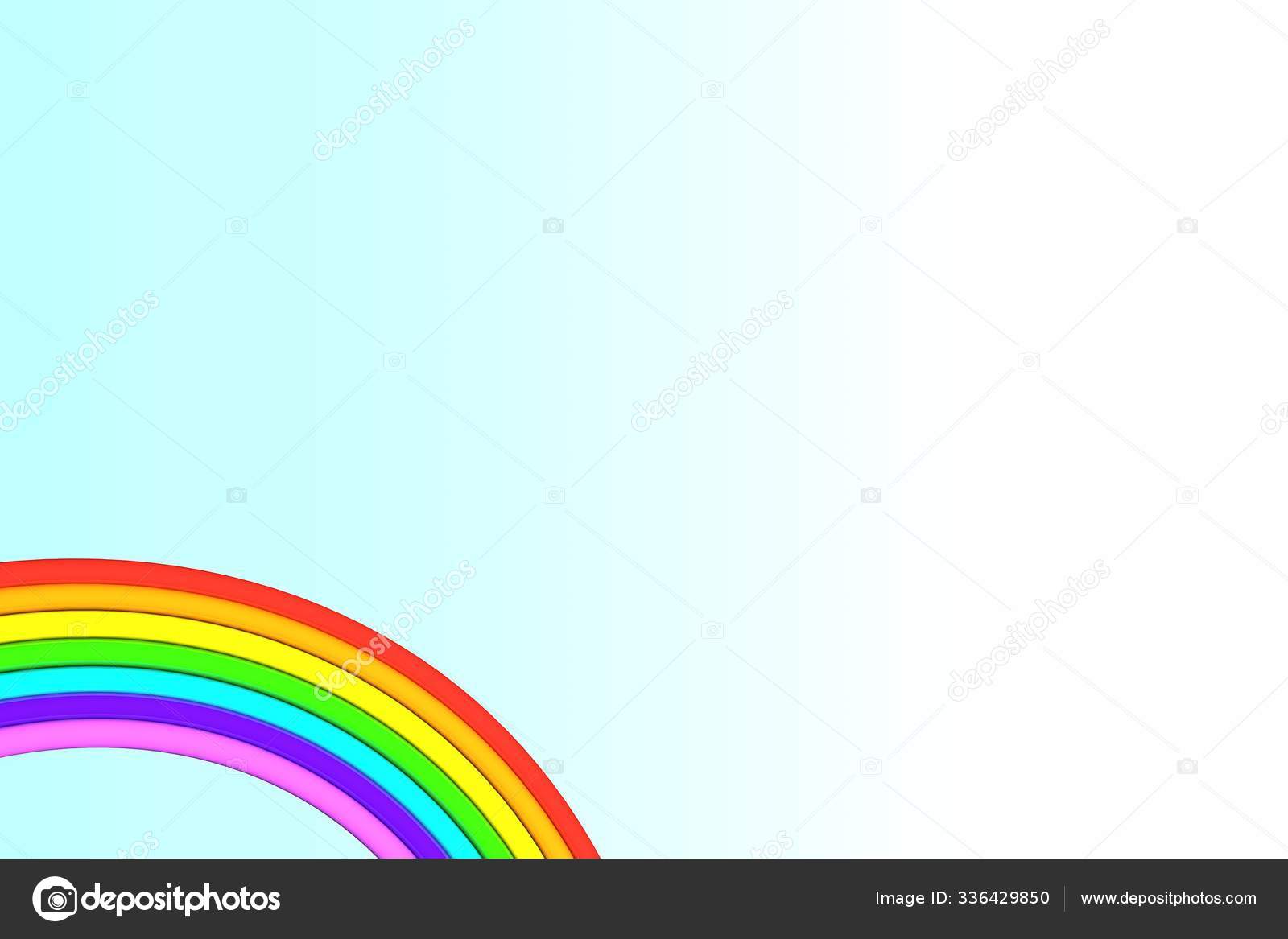 Illustration Pattern Rainbow Wallpaper Stock Photo Image By C Tn 3d