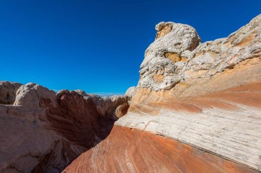 Beyaz cep kaya oluşumları, Vermilion kayalıklarla Ulusal Anıtı