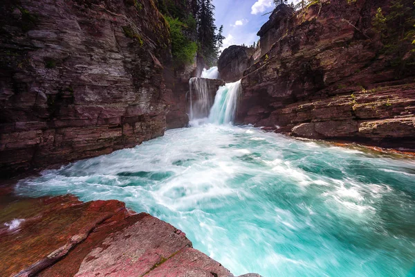 Saint Mary Falls, buzul Milli Parkı