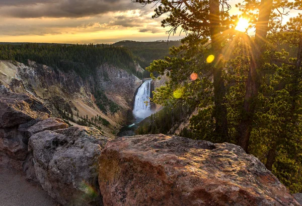Grand Canyon of Yellowstone National Park, USA — Stock Photo, Image