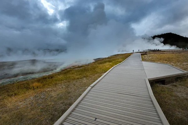 Termas en Yellowstone — Foto de Stock