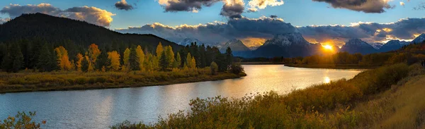 Oxbow Bend ponto — Fotografia de Stock