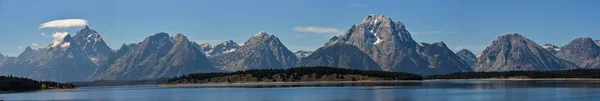 Panorama da cordilheira Teton — Fotografia de Stock