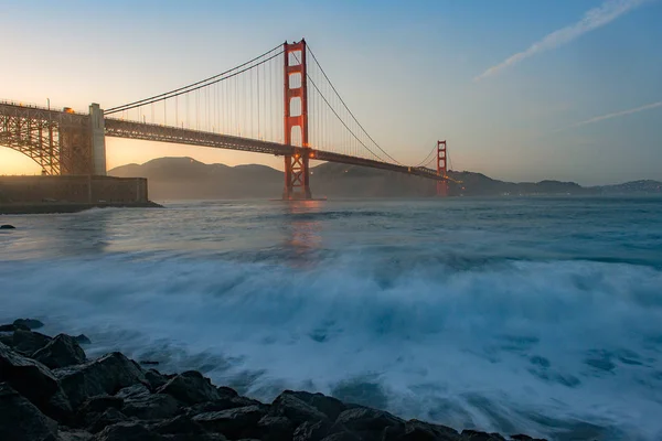 Schoonheid van de Golden Gate Bridge — Stockfoto