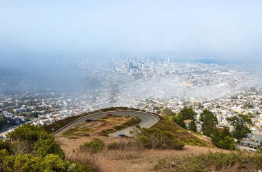 İkiz Tepeler San Francisco'dan