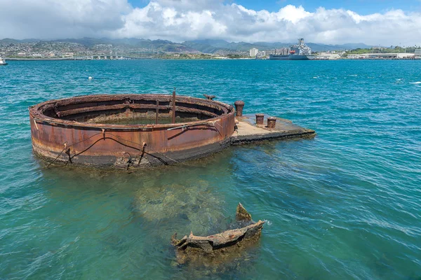 Monumento de uss arizona — Foto de Stock