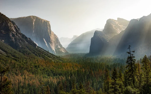 Alagútkilátás Yosemite — Stock Fotó
