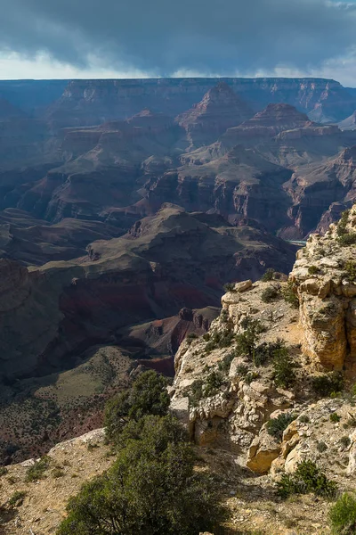 South Rim, Parque Nacional del Gran Cañón Estados Unidos —  Fotos de Stock