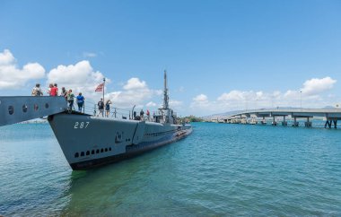 The USS Arizona Memorial in Hawaii USA clipart