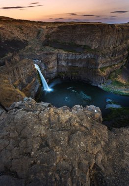 Washington ABD'de Palouse düşmek