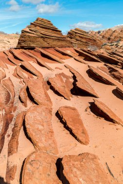 Dalga, Navajo kumtaşı, Arizona