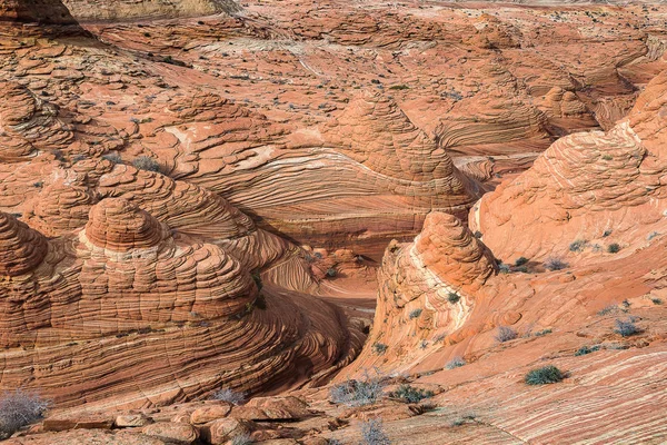 Fala, Navajo Sandstone, Arizona — Zdjęcie stockowe