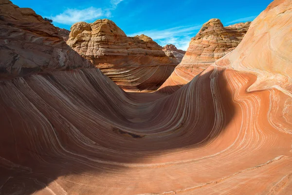 The Wave, Navajo Sandstone, Arizona — Stock Photo, Image