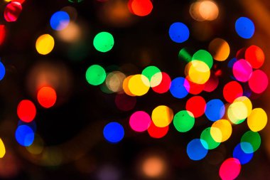 Soyut bokeh arkaplanı