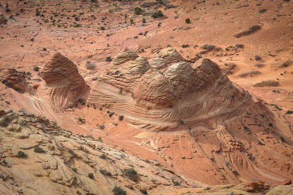 Fala, Navajo Sandstone, Arizona — Zdjęcie stockowe