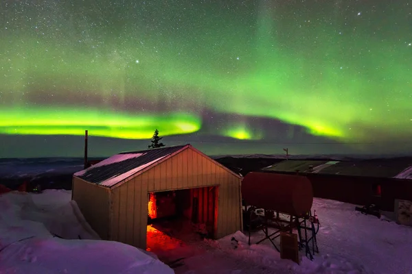 Aurora Borealis en Alaska — Photo