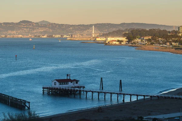 Uitzicht op San Francisco Californië Usa — Stockfoto