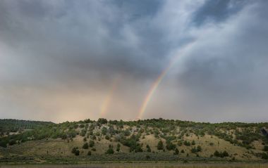 Rainning sonra güzel gökkuşağı