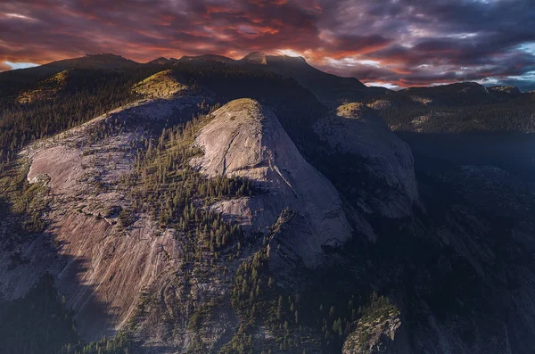 Glacier Point during sunset — Stock Photo, Image