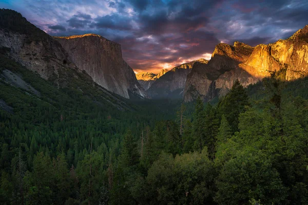 Túnel vista yosemite — Fotografia de Stock